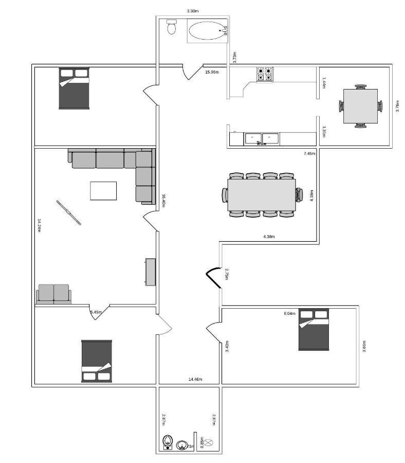 Moderen And Sleek 3Br With Bath By The Lakes And Metro Copenaghen Esterno foto